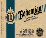 Detroit Brewing Company Bohemian Beer